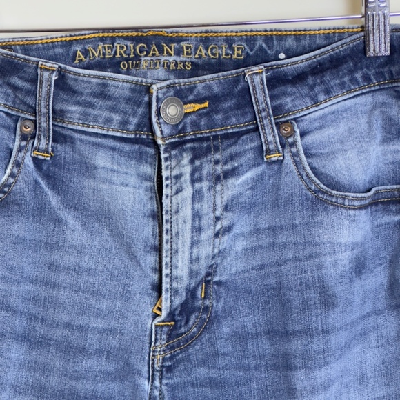 American Eagle Outfitters Slim Straight Extra Flex Men's Jeans Size 32x32 - Picture 5 of 14